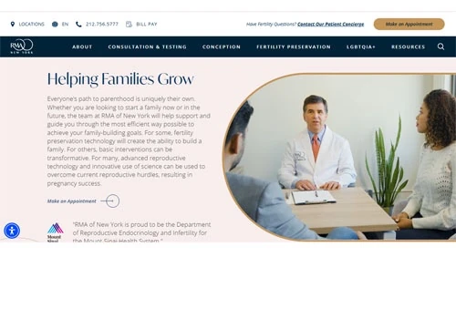 Web & Software Development for RMA of New York