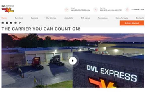 Website Development for Dvl Express