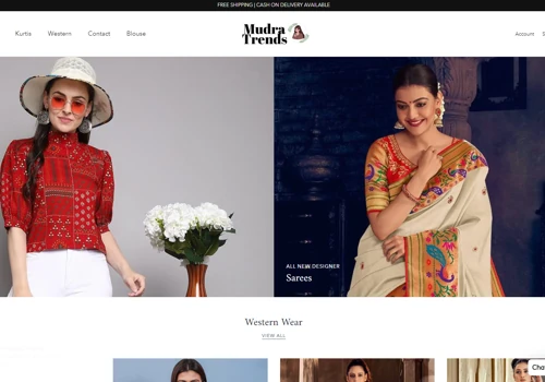 An E-commerce website