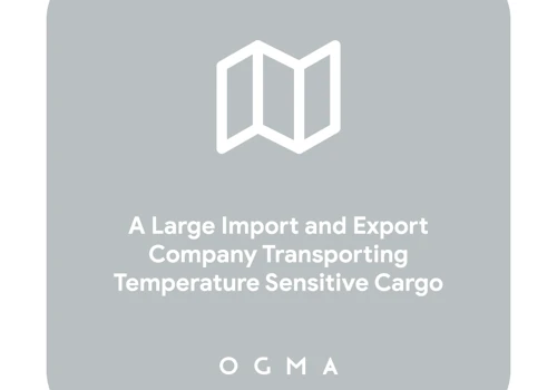 A large import and export company
