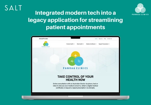Integrated modern tech into a legacy application