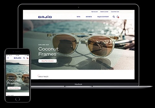 E-commerce solution for Bajio