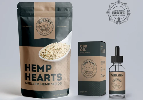 Good Earth Hemp Company Branding
