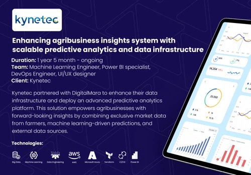 Agribusiness insights platform