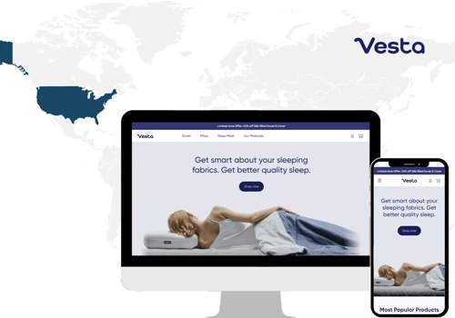 Shopify Custom Store For Sleeping Product