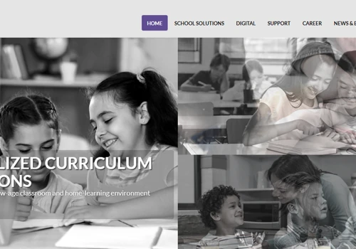 (Indiannica Learning) Developed Corporate Website