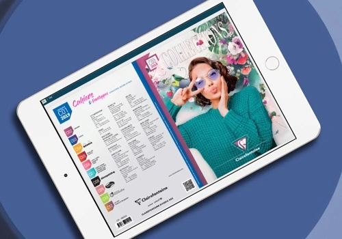 Clairefontaine E-Catalogue Development