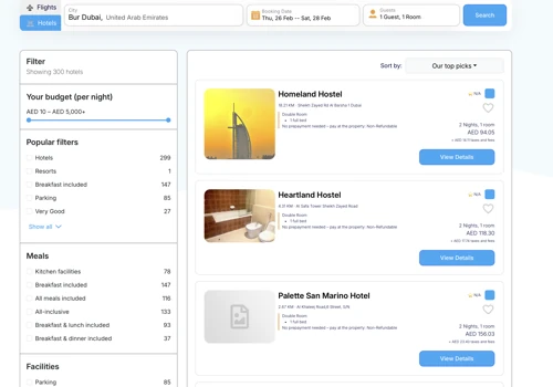 GooseTrip – Online Flight & Hotel Booking Platform