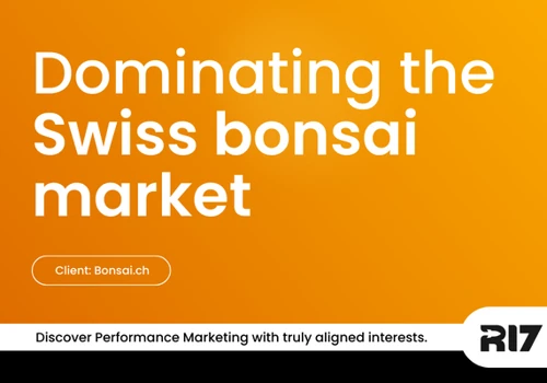 Dominating the Swiss bonsai market