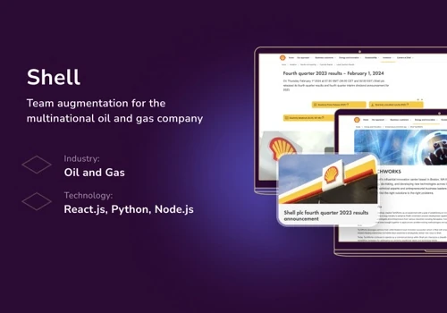 Engineering Team Augmentation for Shell