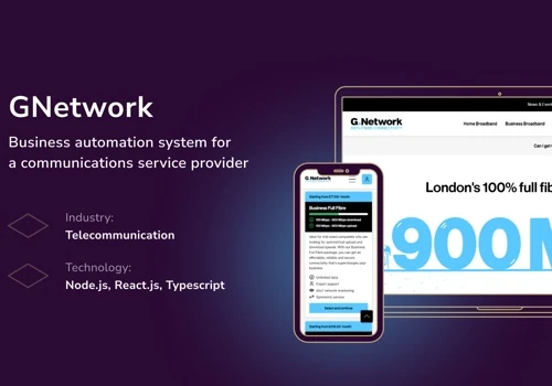 Business Automation System for Telecom Company