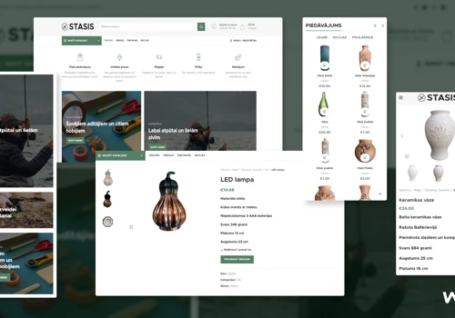 E-commerce store