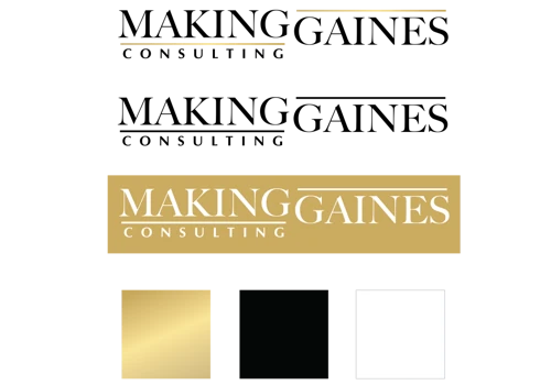 Making Gaines Consulting Logo Design