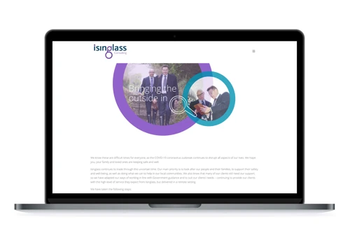 Website and brand