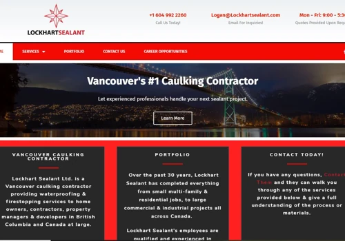 Lockhart Sealant Ltd. - Caulking & Firestopping
