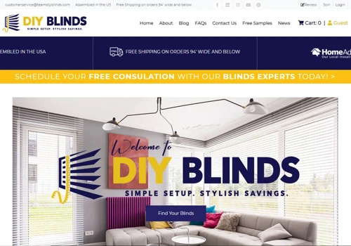 DIY Easy Blinds - Custom Blinds E-commerce