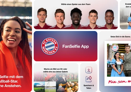 FC Bayern FanSelfie App