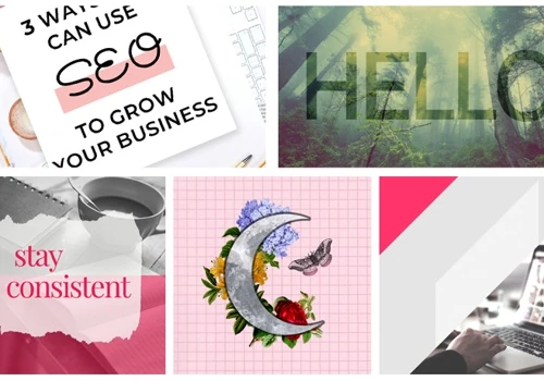 Examples of graphic desgn work
