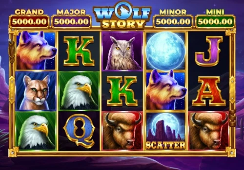 Wolf Story slot development
