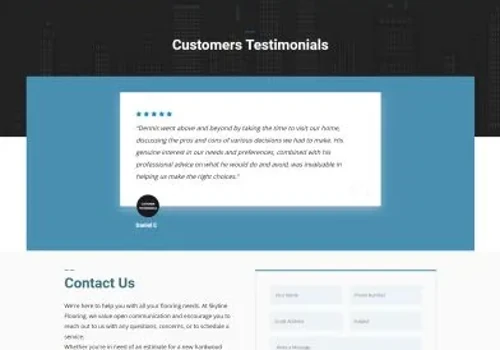 Skyline Flooring Website