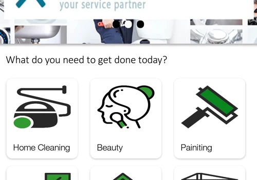 On Demand Home Based Service Booking Mobile Application
