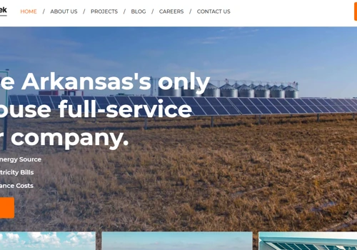 Stone Creek Solar Website and SEO Campaign