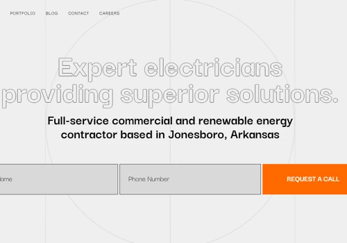 Universal Power Electrical Contractor Website