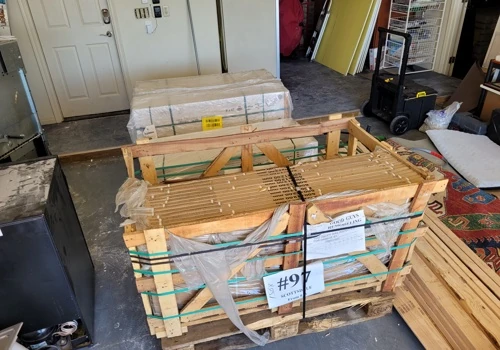 Residential garage delivery