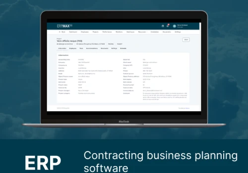 ERP for contracting business