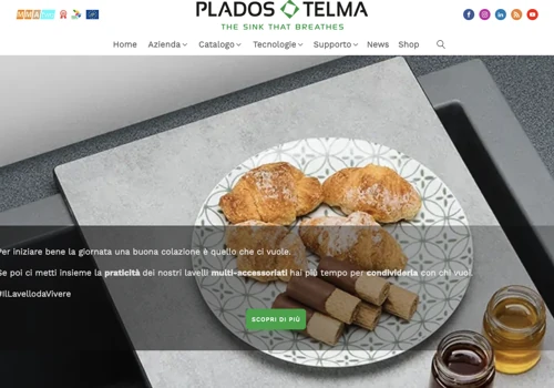 Plados Telma website