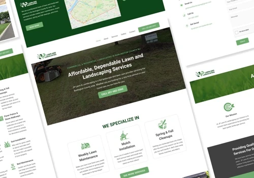 Landscaper Rebrand and Website Design