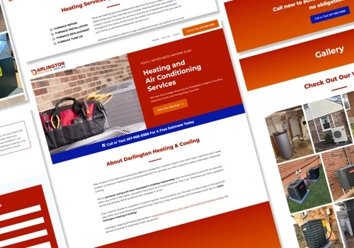 HVAC Contractor Brand and Website Design