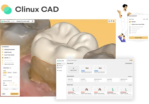 Clinux - World's first web based dental tech app