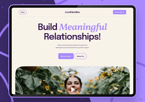 LocalHeroBox – Rebranding, Web Design and Dev