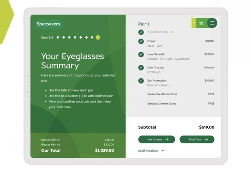 Specsavers In Store App
