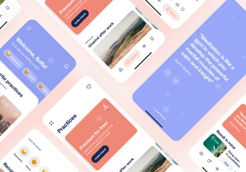 IOS app for improving mental health