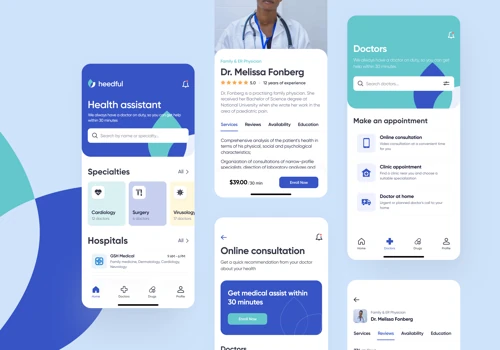 IOS application for express medical assistant