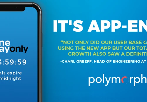Polymorph develops a new mobile app for OneDayOnly