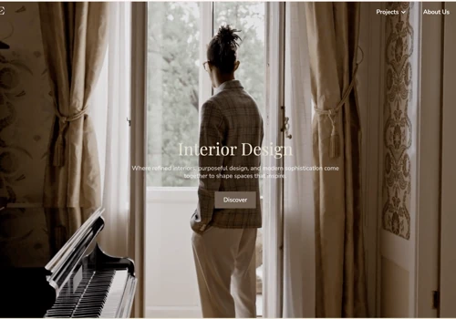 Interior Design Company Lead-Generating Website