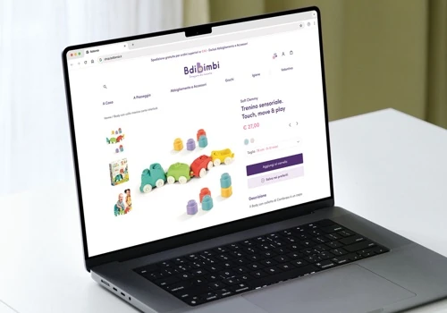 BidiBimbi e-commerce - UX/UI Design, Development