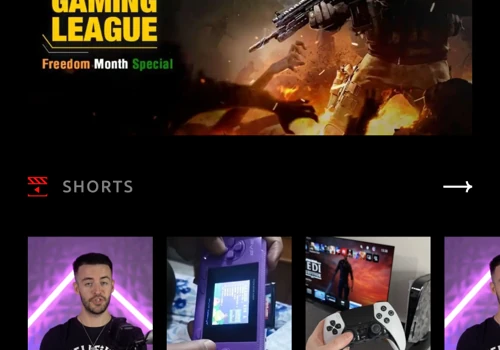 Gaming Marketplace Platform Mobile App