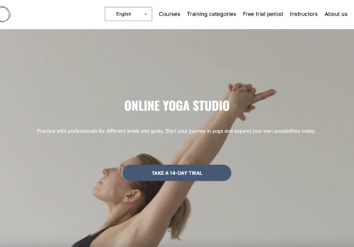 Website, SEO, Social Media for a yoga platform