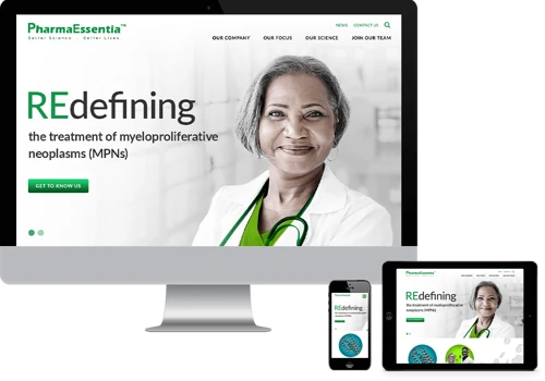 Pharma Essentia Website