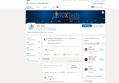 LinkedIn Page Followers