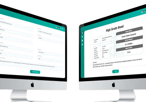 Sophisticated portal for wall street research firm
