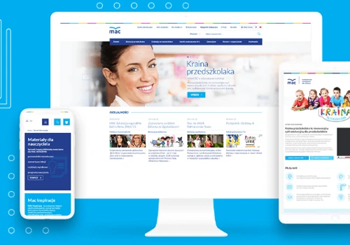 MAC Group - Creating a complex website integrated with an external store