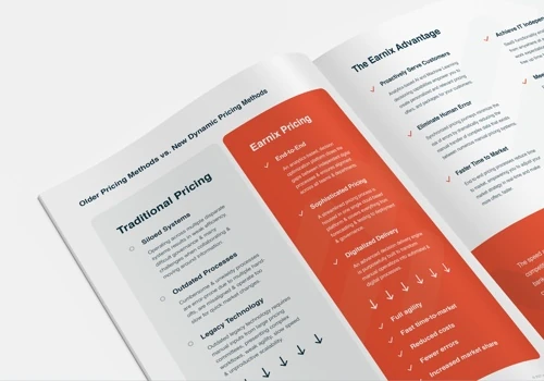 Earnix Brochure Design