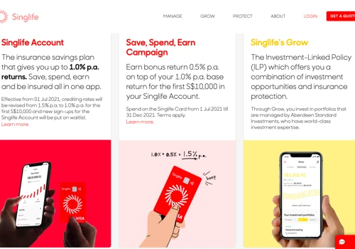Singlife Account