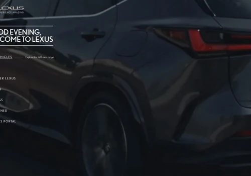 Automotive digital solution for Lexus