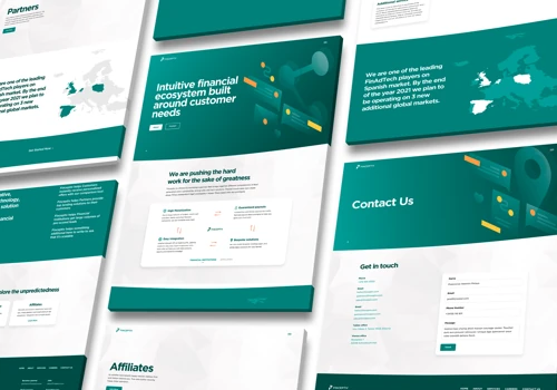 Finceptiv web design and development